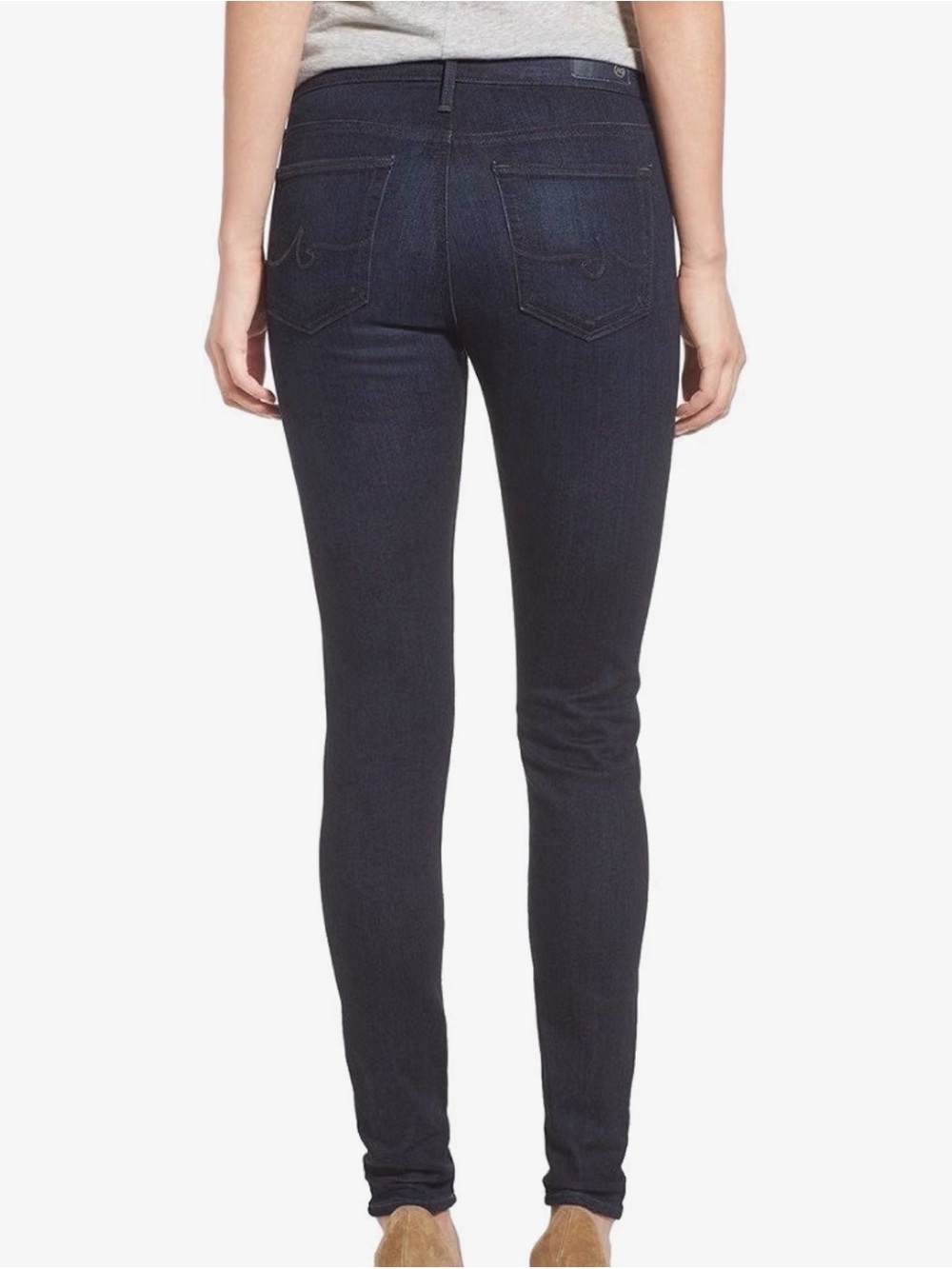 AG Adriano Goldschmied Womens Farrah Skinny Jean- high rise 29 R - Picture 2 of 8